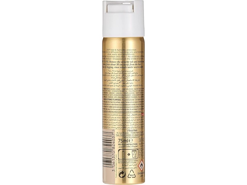 Loreal elnett hair spray supreme 75ml Loreal elnett hair spray supreme 75ml