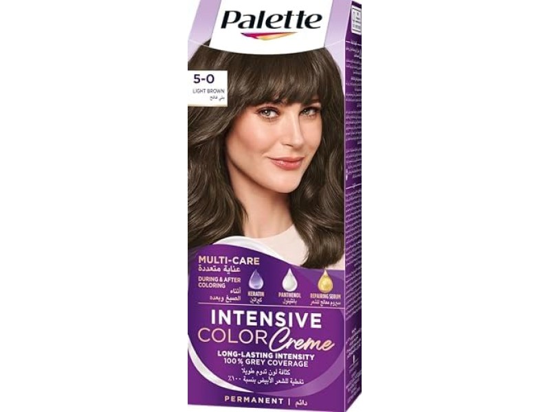 Palette hair color 5-0 light brown
