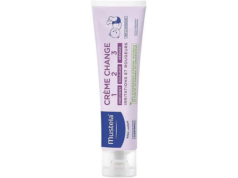MUSTELA BEBE VITAMIN BARRIER 123 CREAM 100 ML FOR NAPPY AREA