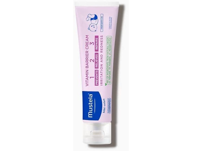 Mustela bebe vitamin barrier 123 cream 50 ml for nappy area