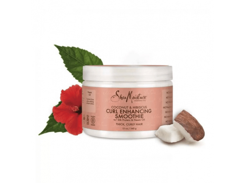 Shea moisture hair curl enhancing smoothie 340 gm coconut & hibiscus