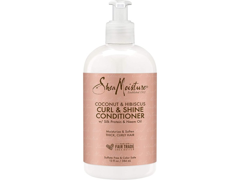 Shea moisture shampoo curl & shine 384 ml coconut & hibiscus