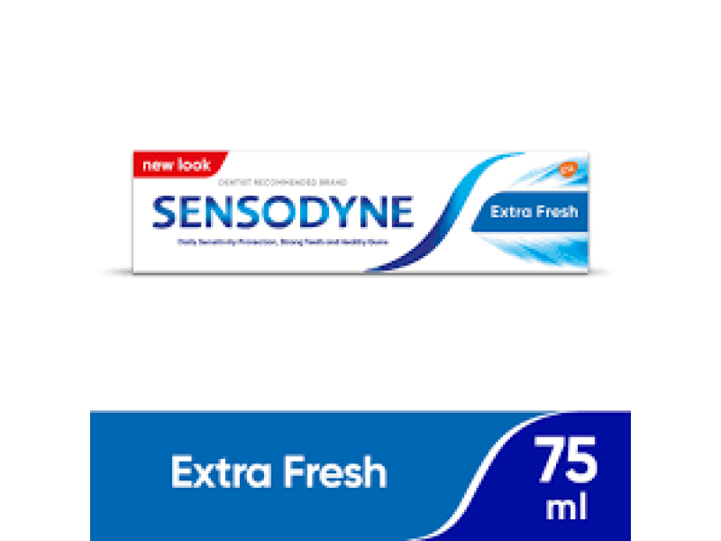 Sensodyne toothpaste extra fresh 75ml Sensodyne toothpaste extra fresh 75ml