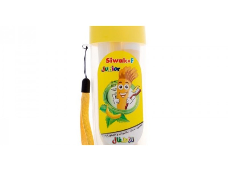 Siwak-f toothpaste 50gm banana+brush box