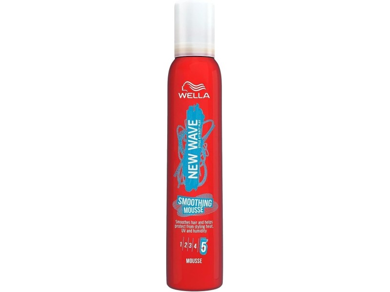 Wella hair foam new wave 200 ml smooth (new)