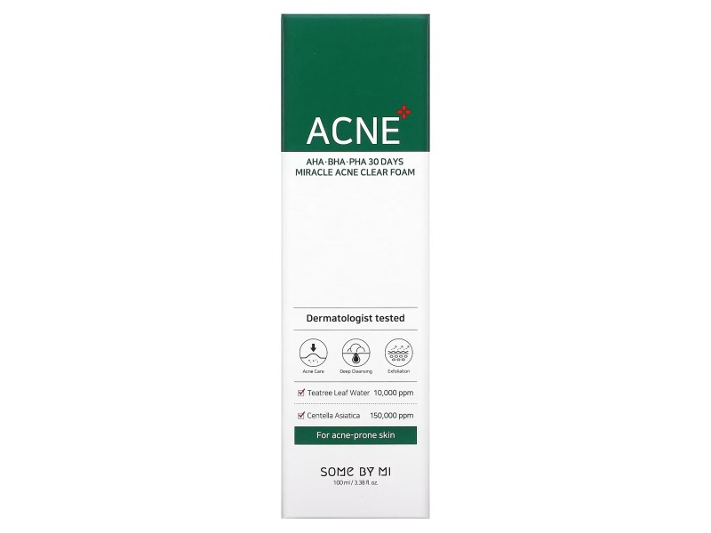Some by mi  aha bha pha 30 days miracle acne clear faom 100 ml