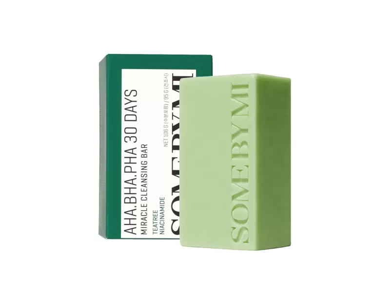 Some by mi miracle cleansing bar 106 gm aha bha pha 30 days
