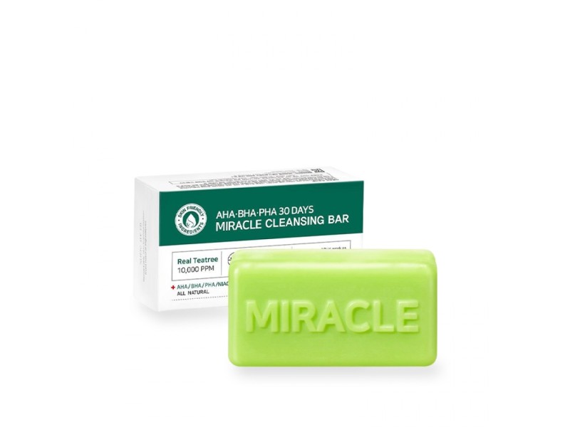 Some by mi miracle cleansing bar 106 gm aha bha pha 30 days