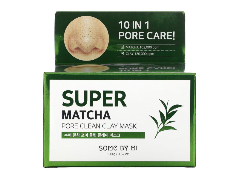 Some by mi super matcha pore clean clay face mask 100 gm