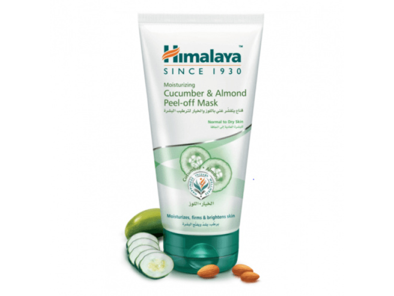 Himalaya Moisturizing Cucumber & Almond Peel Off Mask - 150ml Himalaya Moisturizing Cucumber & Almond Peel Off Mask
