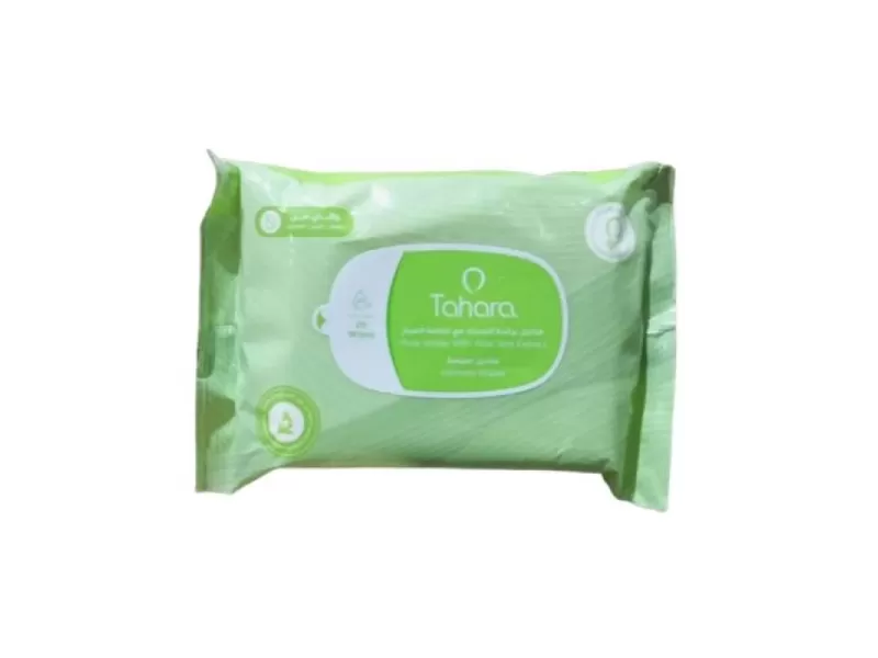 Tahara feminine wipes 20 pack musk with aloe vera