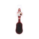 Titania titania 9 rows hair brush oval red