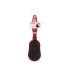 Titania titania 9 rows hair brush oval red