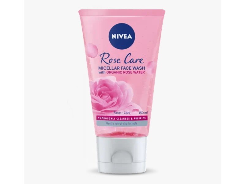 Nivea micellar face wash with organic rose water 150ml Nivea micellar face wash with organic rose water 150ml