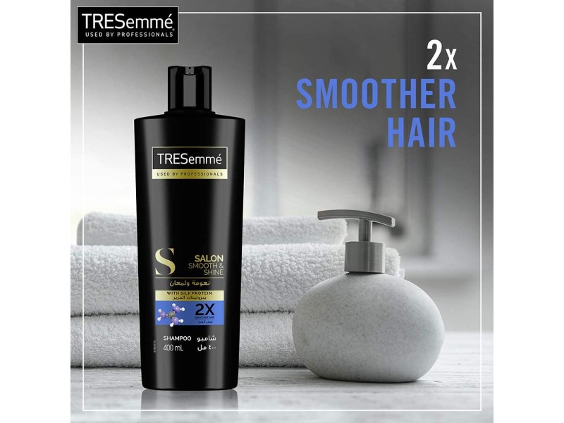 Tresemme hair shampoo  salon smooth & shine 400 ml