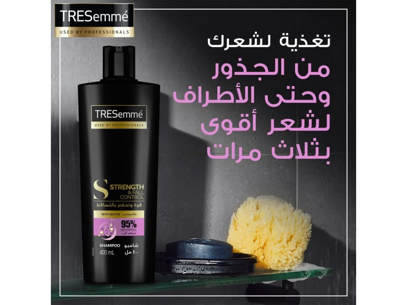 Tresemme hair shampoo strength & fall control 400 ml