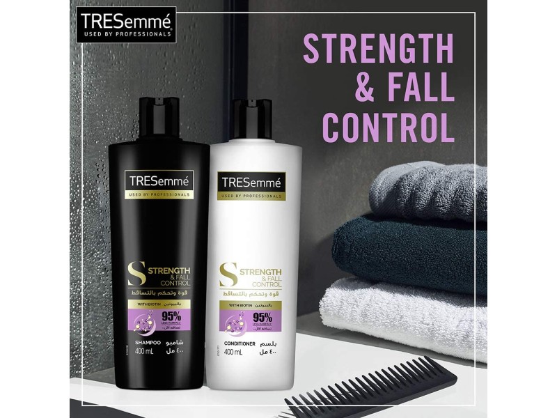 Tresemme hair shampoo strength & fall control 400 ml