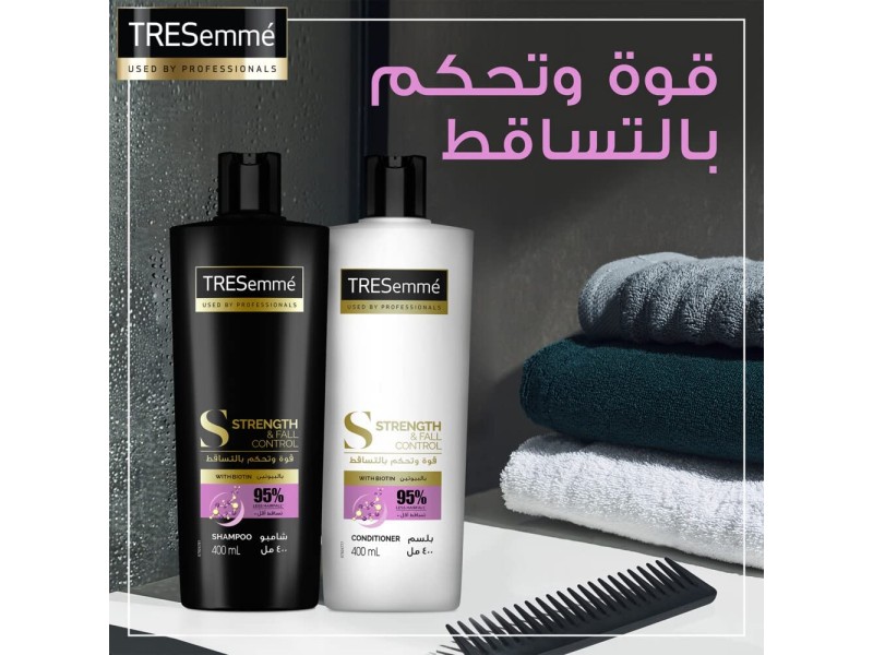 Tresemme hair shampoo strength & fall control 400 ml