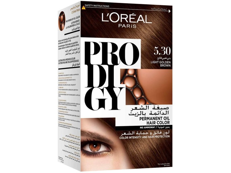 Loreal paris prodigy color light golden brown 5.3 Loreal paris prodigy color light golden brown 5.3