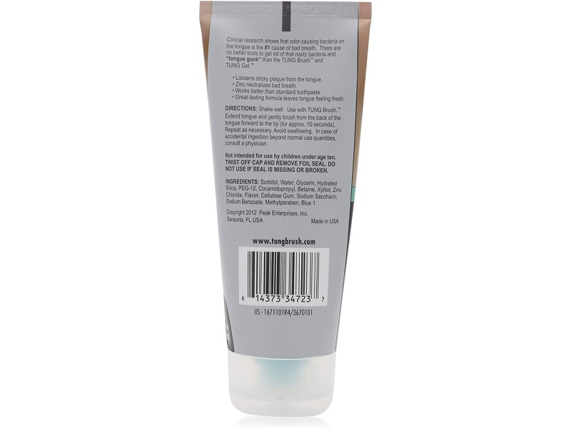 Tung gel with zinc fresh mint 85g