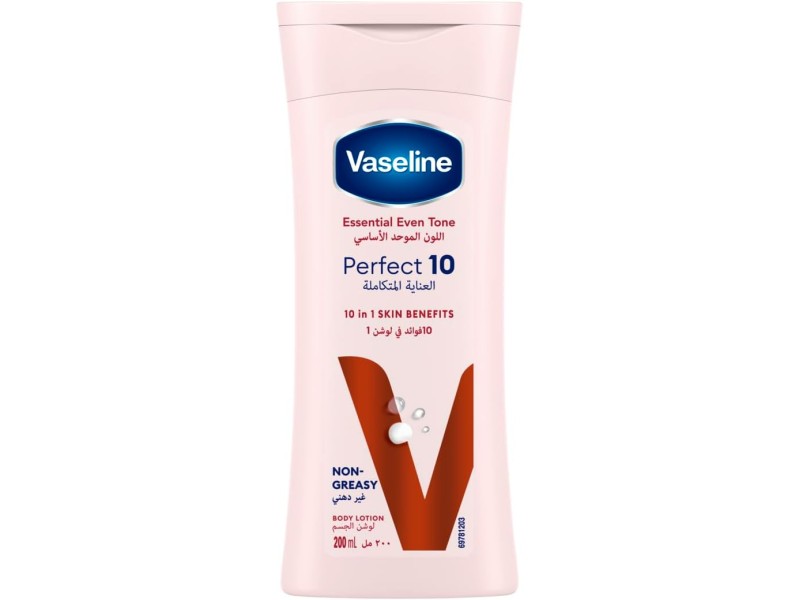 Vaseline body lotion 200 ml essential even tone perfect 10 new