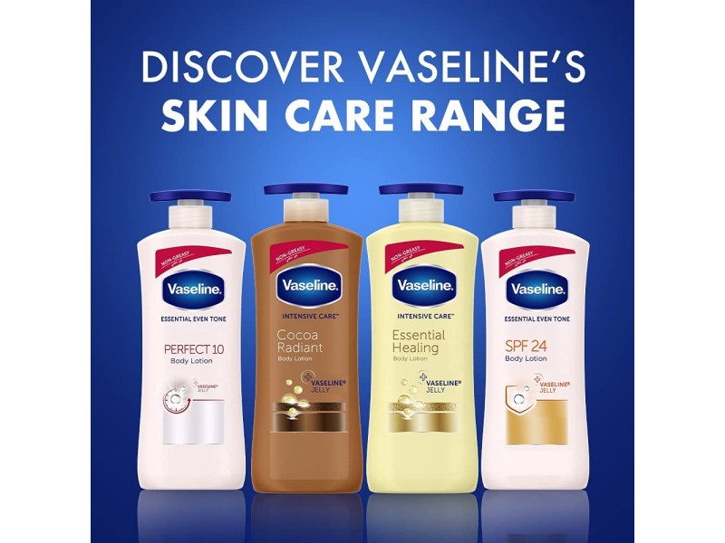Vaseline body lotion essential even tone perfect 10 new 400 ml
