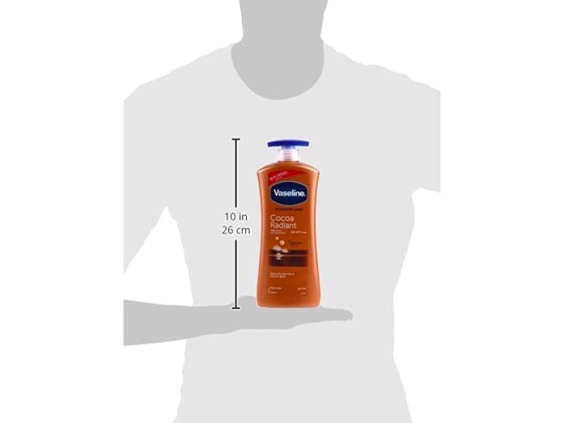 Vaseline body lotion  cocoa radiant (new) 725 ml