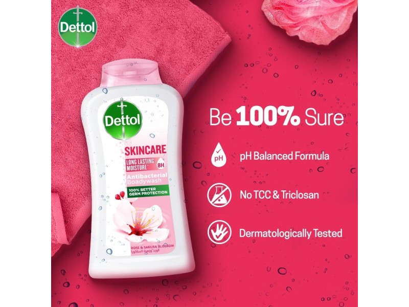 Dettol shower gel 250 ml skin care