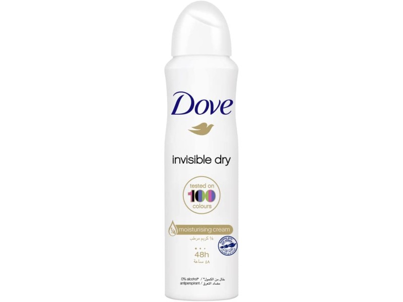 Dove deodorant spray 150 ml invisible dry