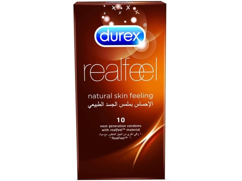 Durex condoms 10 pack real feel