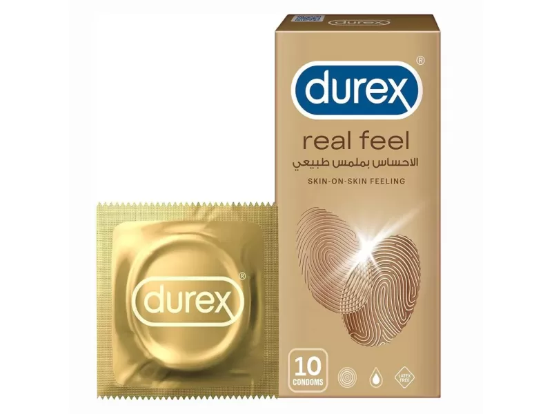 Durex condoms 10 pack real feel