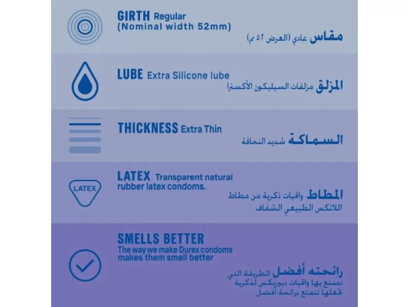 Durex condoms 12 pack invisible extra sensitive