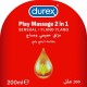 Durex intimate lubricant play massage 2 in 1 ylang ylang 200 ml  