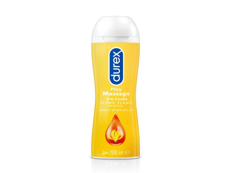 Durex intimate lubricant play massage 2 in 1 ylang ylang 200 ml  