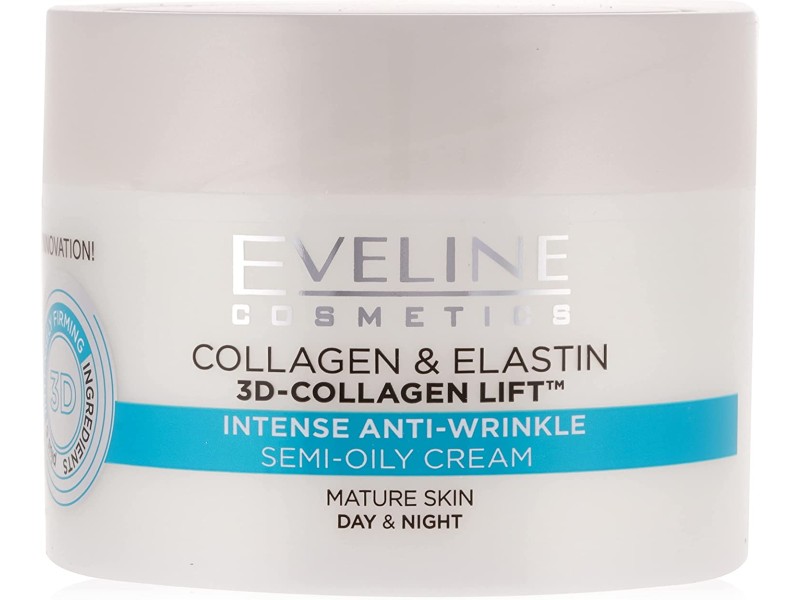 Eveline 3d collagen lift intense anti-wrinkle day & night cream 50 ml