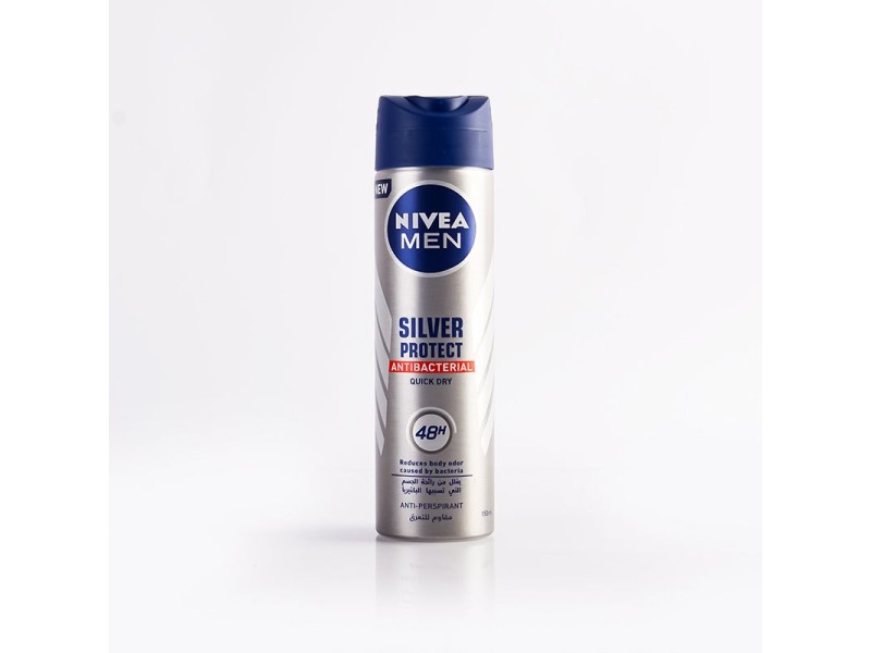 Nivea deodorant spray silver protect for men 150 ml 