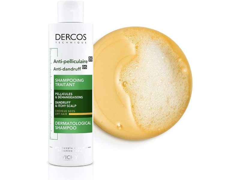Vichy dercos shampoo anti-dandruff dry hair 200ml