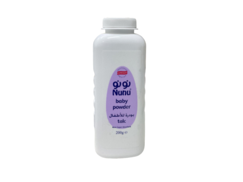 Nunu baby powder 200 gm