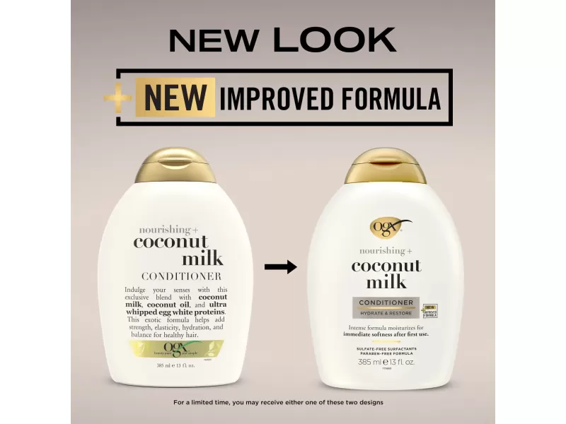 Ogx conditioner 385ml coconut milk nourishing