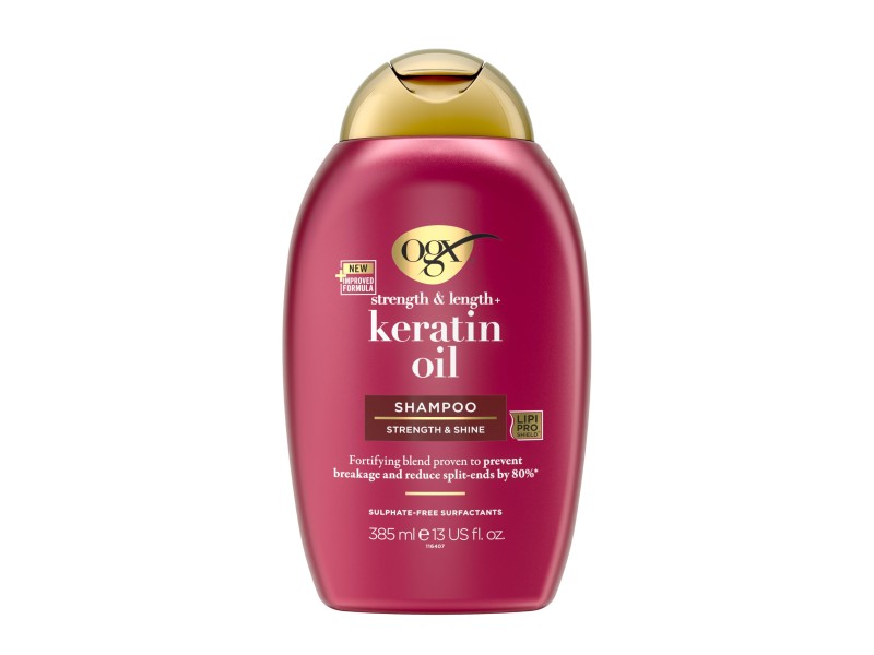 Ogx shampoo 385ml anti breakage keratin oil