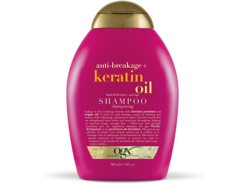 Ogx shampoo 385ml anti breakage keratin oil
