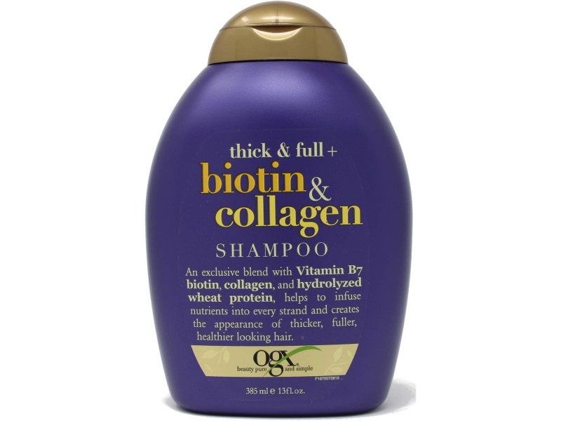 Ogx shampoo 385ml biotin & collagen + thick & full