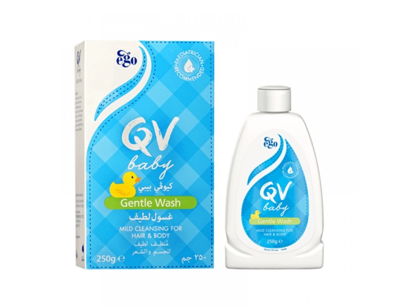 Qv baby gentle wash 250g