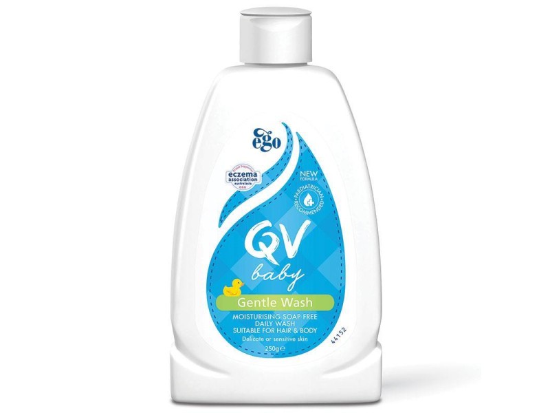 Qv baby gentle wash 250g