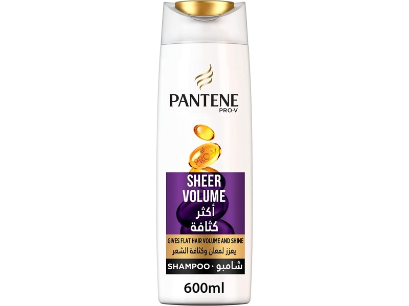 Pantene hair shampoo sheer volume 600 ml