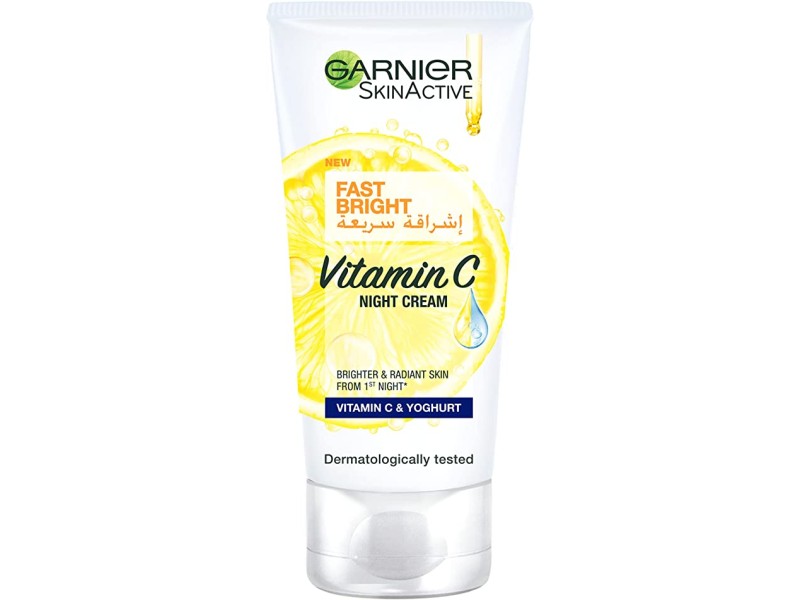 Garnier cream fast fairness vitamin c 50 ml night