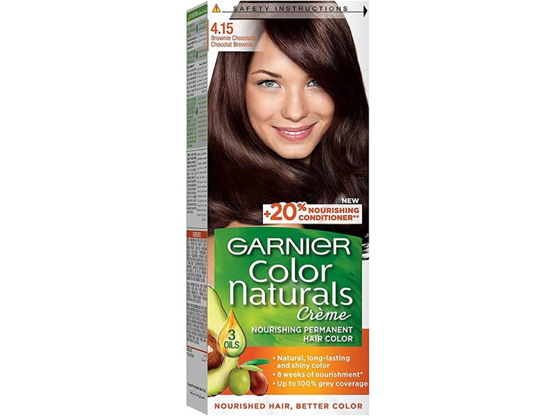 Garnier hair color nature 4.15 chocolate brown
