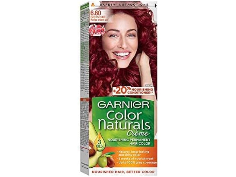 Garnier hair color nature 6.60 fiery pr rd