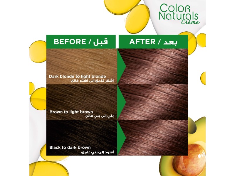 Garnier hair color nature 6.7 vhocolate brown
