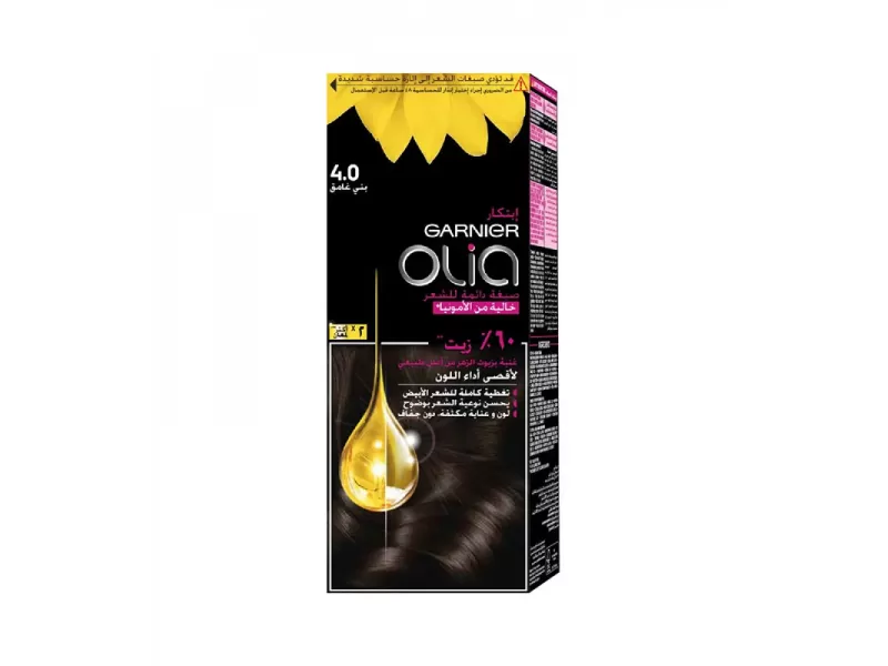 Garnier hair color olia 4.0 dark brown